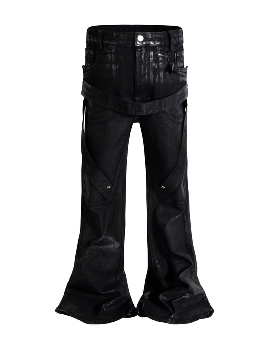 UNDEVELOPED BONDAGE FLARE DENIM - AVBL MRKT (1)