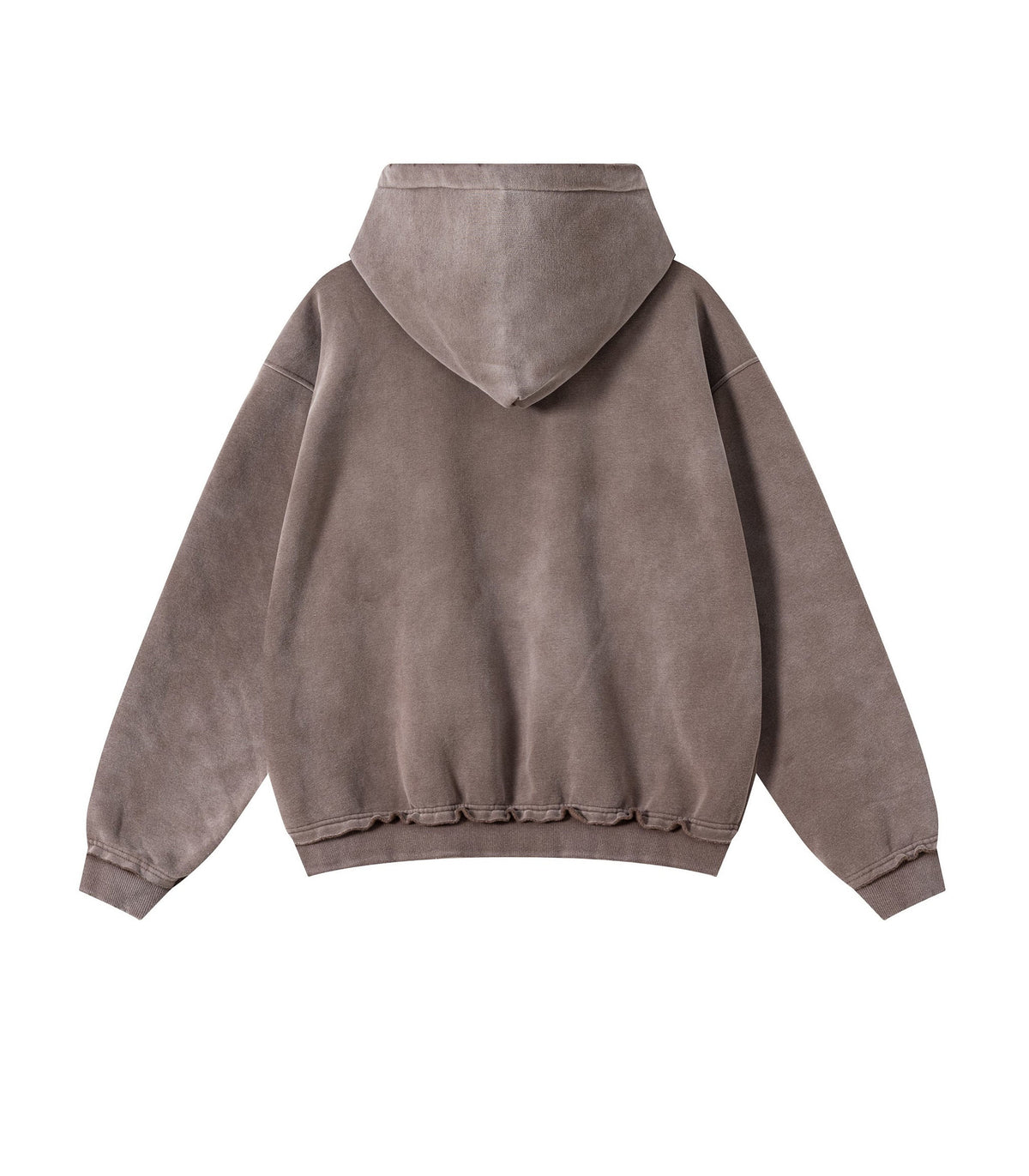 UNDEVELOPED BROWN DISTRESSED ZIP HOODIE - AVBL MRKT (3)
