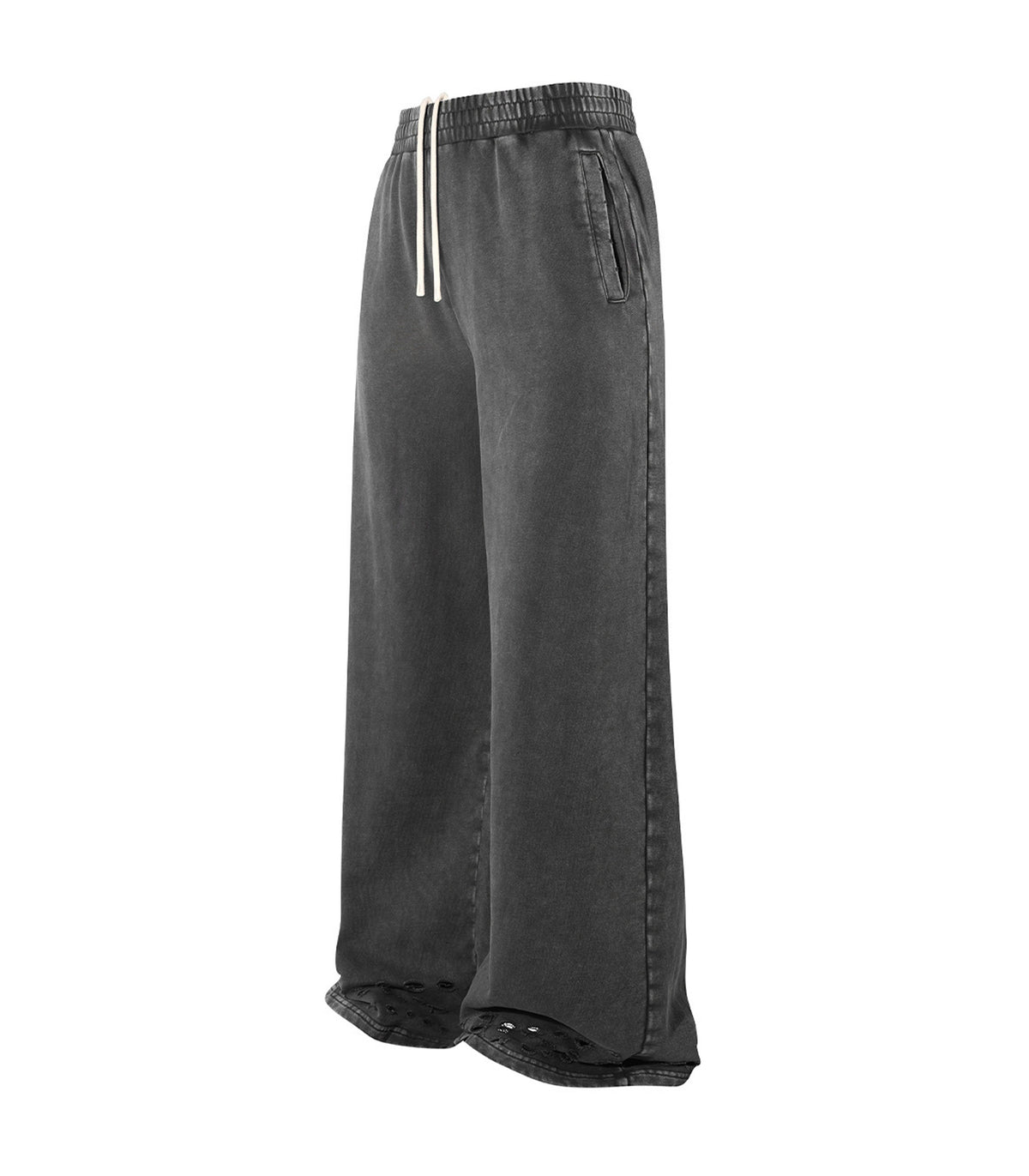 UNDEVELOPED CHARCOAL DISTRESSED SWEATPANTS - AVBL MRKT (4)