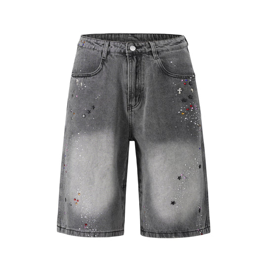 UNDEVELOPED CHARCOAL GEMSTONE SHORTS - AVBL MRKT (1)