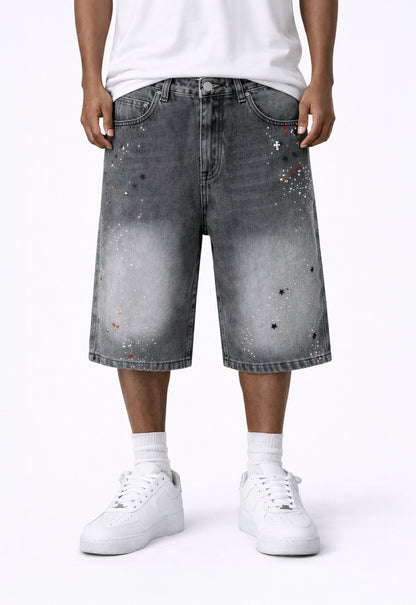 UNDEVELOPED CHARCOAL GEMSTONE SHORTS - AVBL MRKT (2)