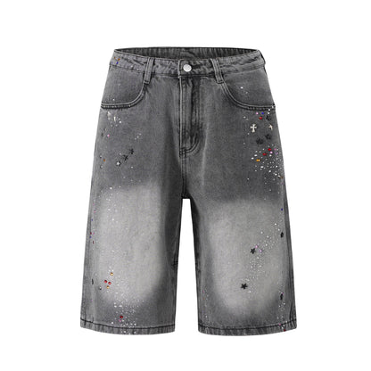 UNDEVELOPED CHARCOAL GEMSTONE SHORTS - AVBL MRKT (2)