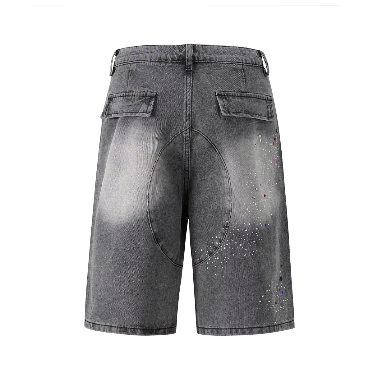 UNDEVELOPED CHARCOAL GEMSTONE SHORTS - AVBL MRKT (3)