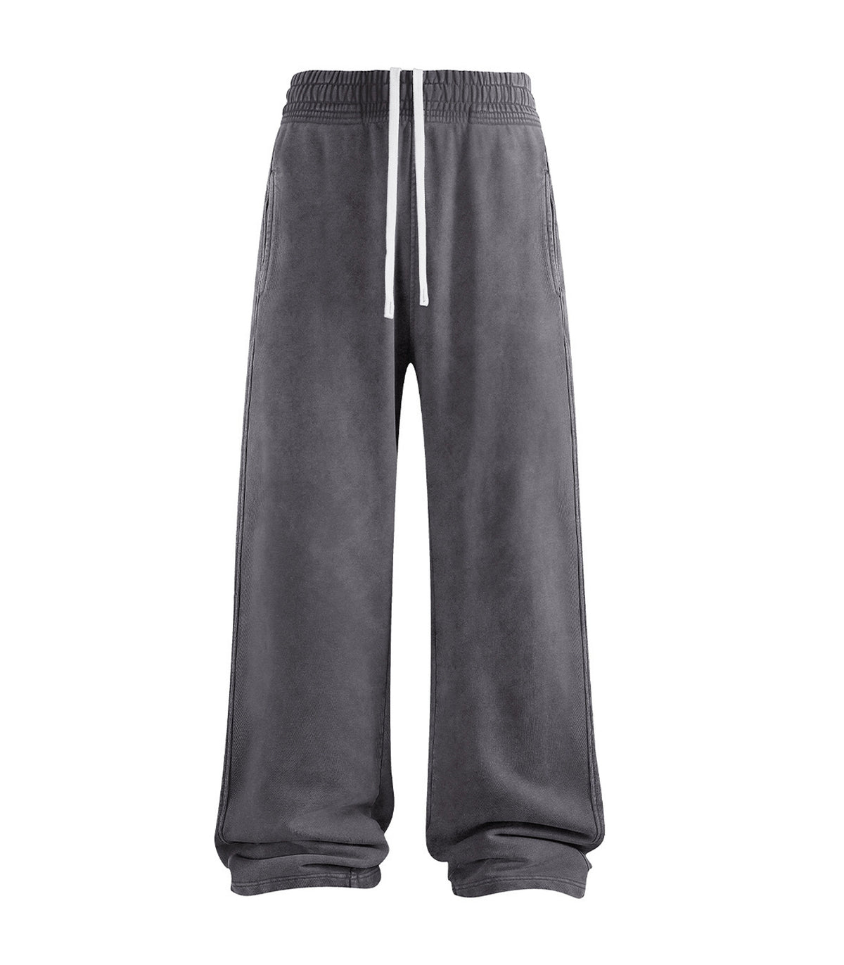 UNDEVELOPED CHARCOAL OVER-DYE SWEATPANTS - AVBL MRKT (1)