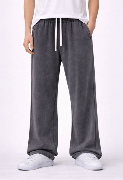 UNDEVELOPED CHARCOAL OVER-DYE SWEATPANTS - AVBL MRKT (2)