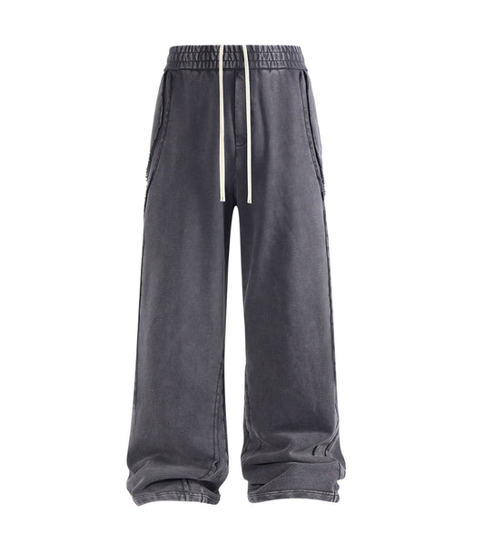 UNDEVELOPED CHARCOAL PANEL SWEATPANTS - AVBL MRKT (1)
