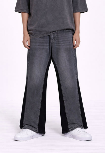 UNDEVELOPED CHARCOAL SPLIT DENIM - AVBL MRKT (2)