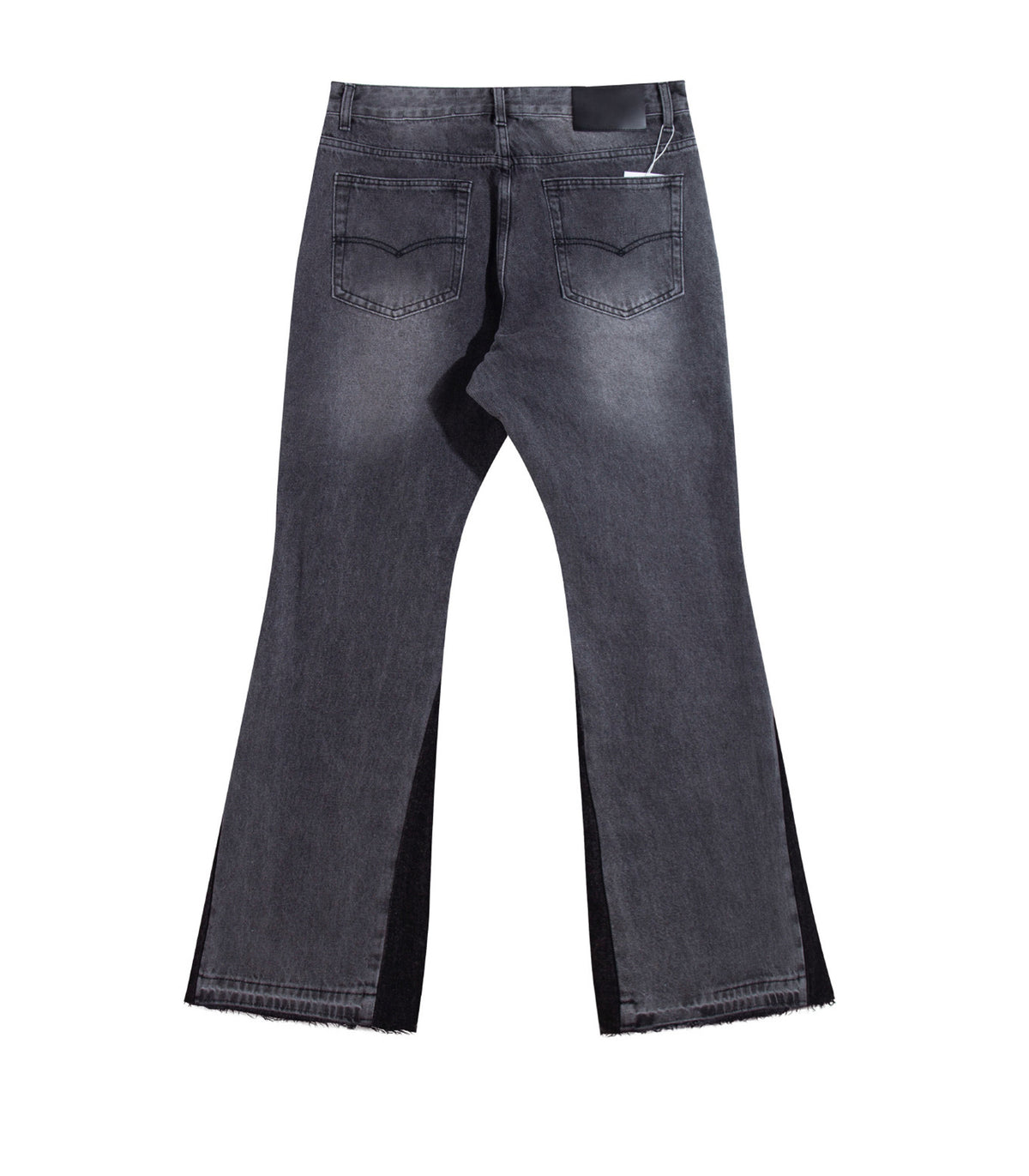 UNDEVELOPED CHARCOAL SPLIT DENIM - AVBL MRKT (3)