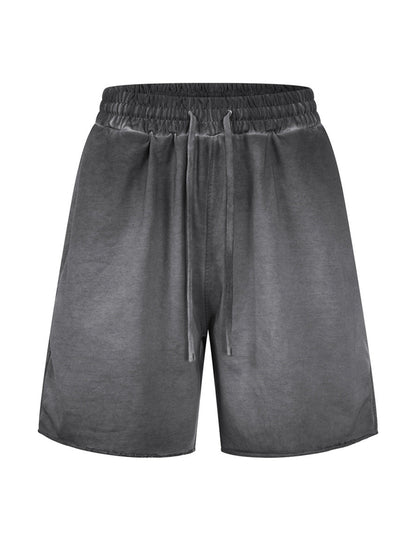 UNDEVELOPED CHARCOAL SUNFADE SWEATSHORTS - AVBL MRKT (1)