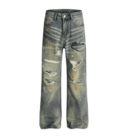 UNDEVELOPED CLASSIC DESTROYED DENIM - AVBL MRKT (1)