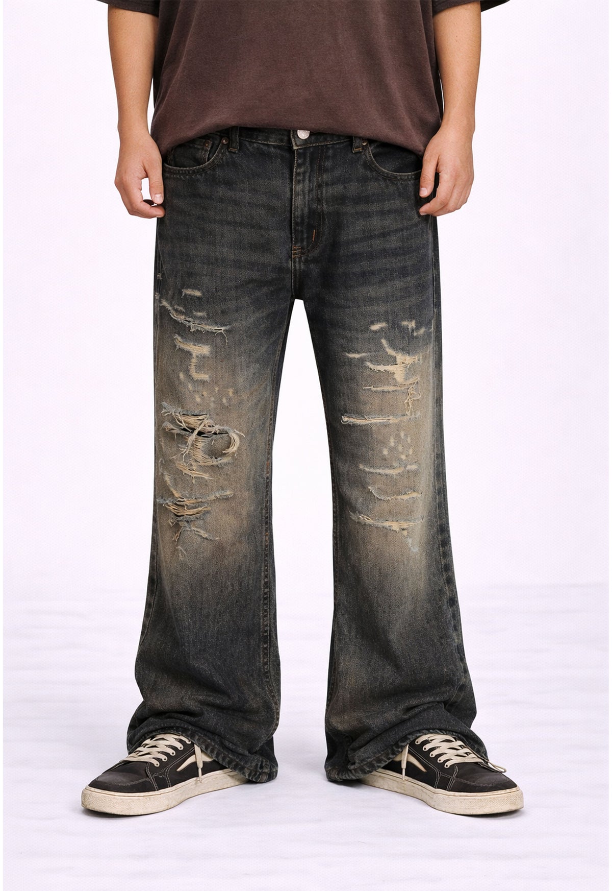 UNDEVELOPED CLASSIC DISTRESSED DENIM - AVBL MRKT (2)