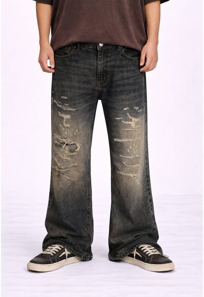 UNDEVELOPED CLASSIC DISTRESSED DENIM - AVBL MRKT (2)