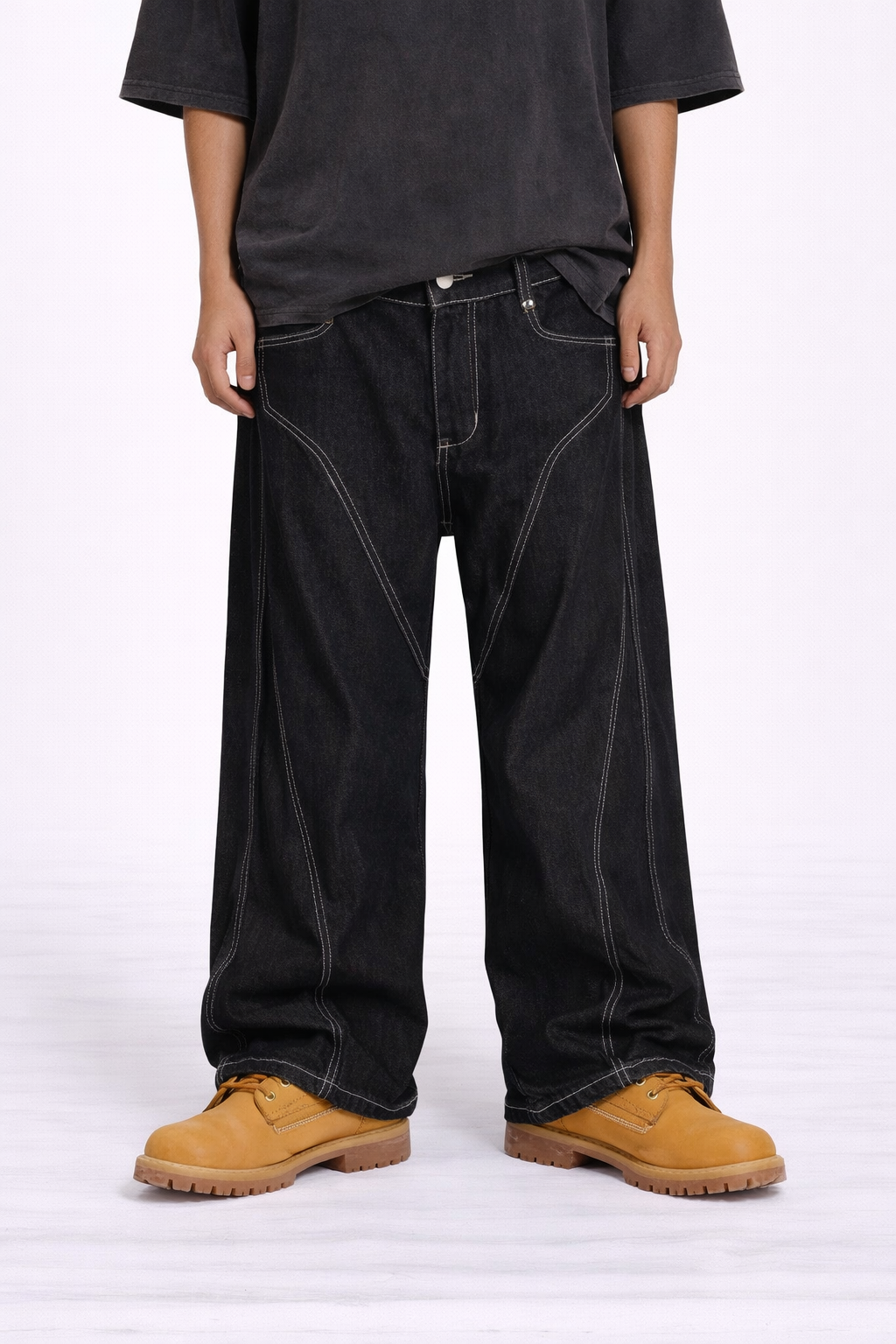 UNDEVELOPED DARK CONTRAST DENIM - AVBL MRKT (2)