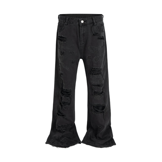 UNDEVELOPED DARK DESTROYED DENIM - AVBL MRKT (1)
