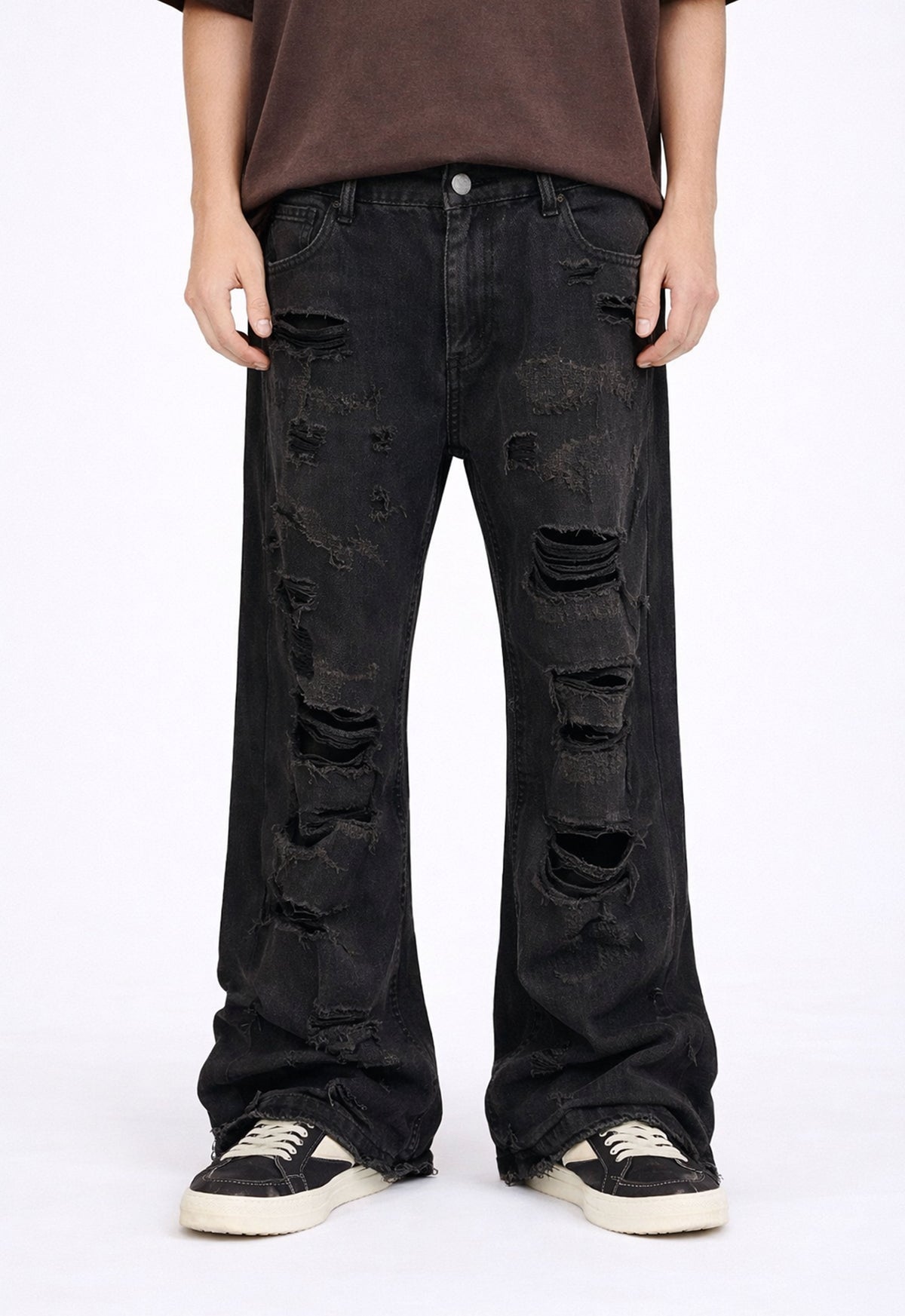 UNDEVELOPED DARK DESTROYED DENIM - AVBL MRKT (2)