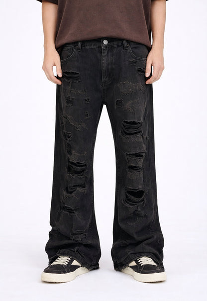 UNDEVELOPED DARK DESTROYED DENIM - AVBL MRKT (2)