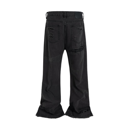 UNDEVELOPED DARK DESTROYED DENIM - AVBL MRKT (3)
