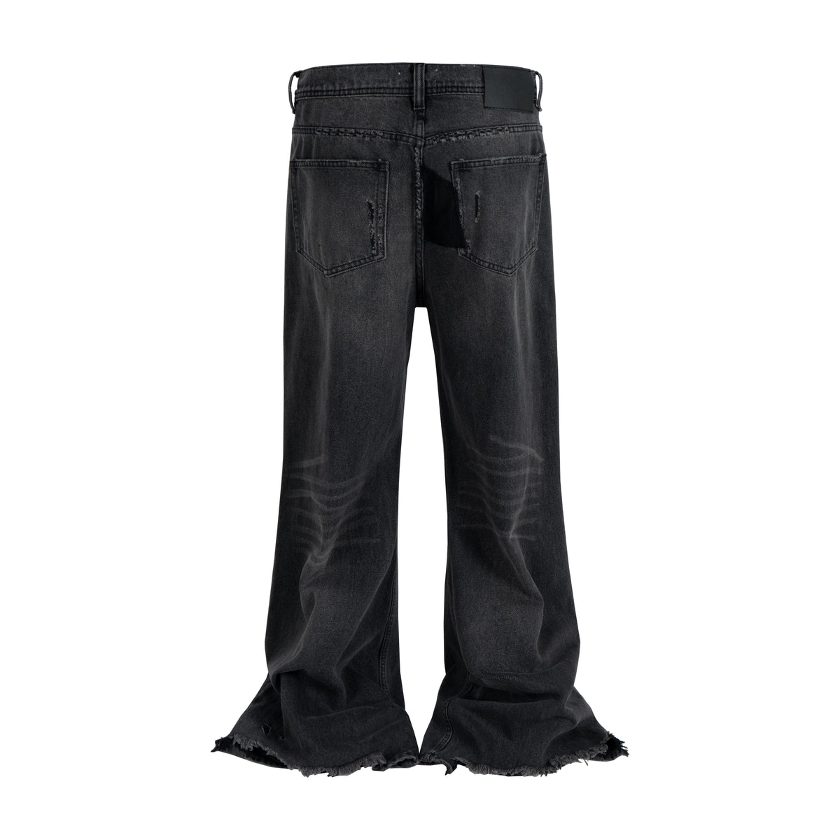 UNDEVELOPED DARK PATCHWORK FLARE DENIM - AVBL MRKT (3)