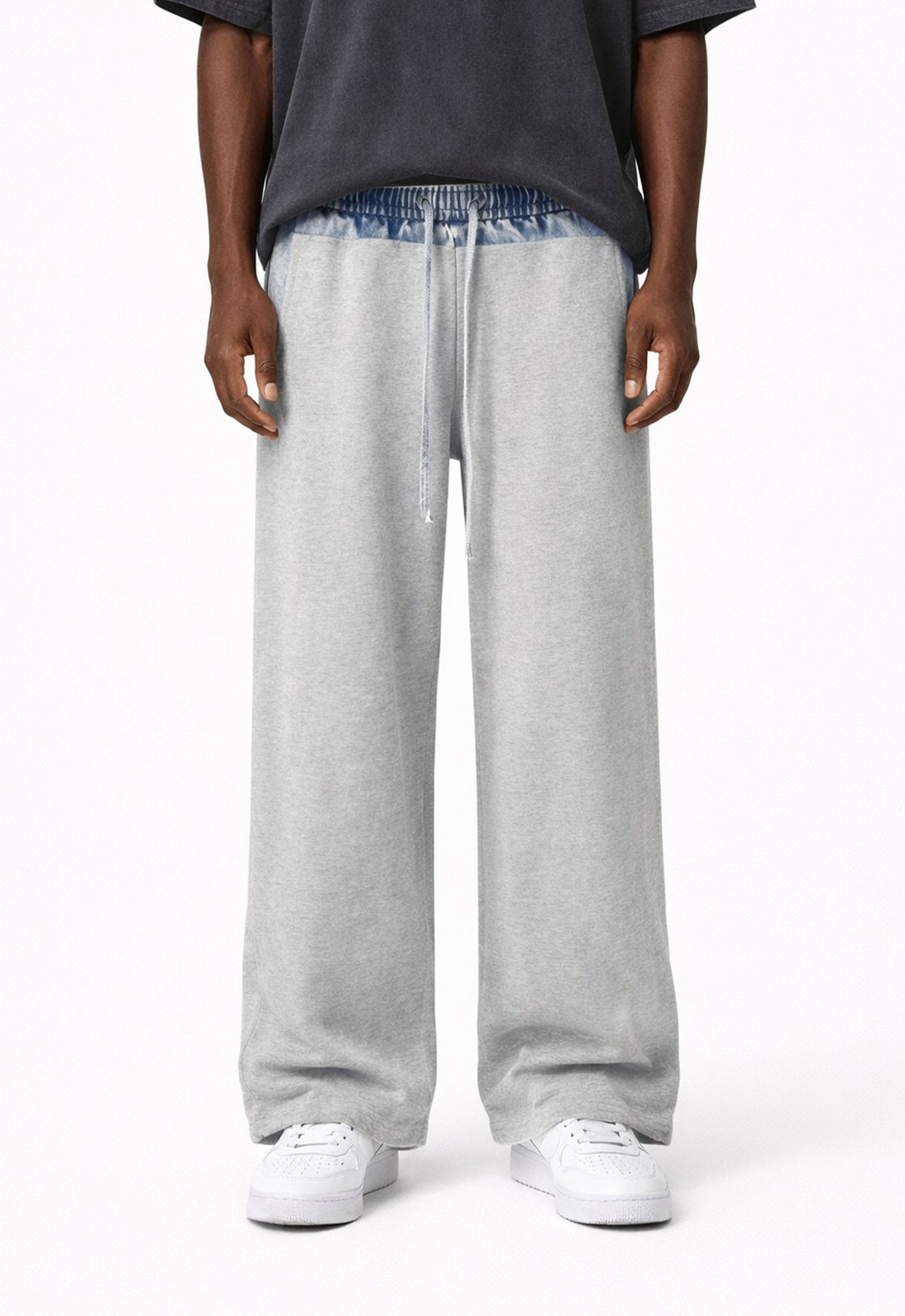 UNDEVELOPED DENIM HEATHER SWEATPANTS - AVBL MRKT (2)