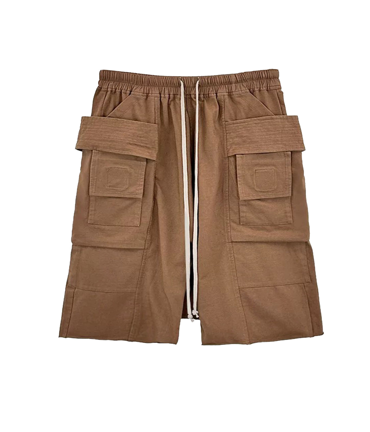 UNDEVELOPED DESERT DROP-CROTCH CARGO SHORTS - AVBL MRKT (1)