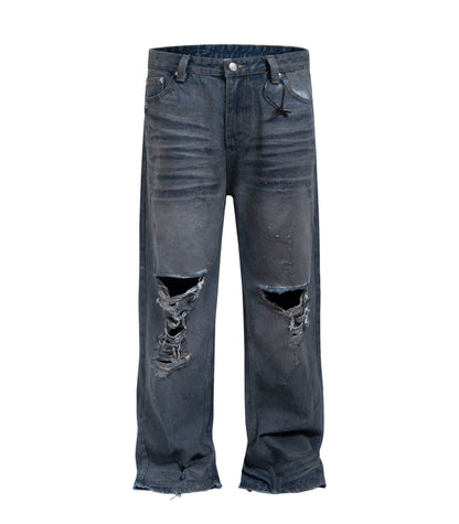 UNDEVELOPED DESTROYED SLIM DENIM - AVBL MRKT (2)