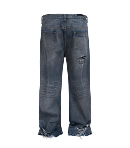 UNDEVELOPED DESTROYED SLIM DENIM - AVBL MRKT (3)