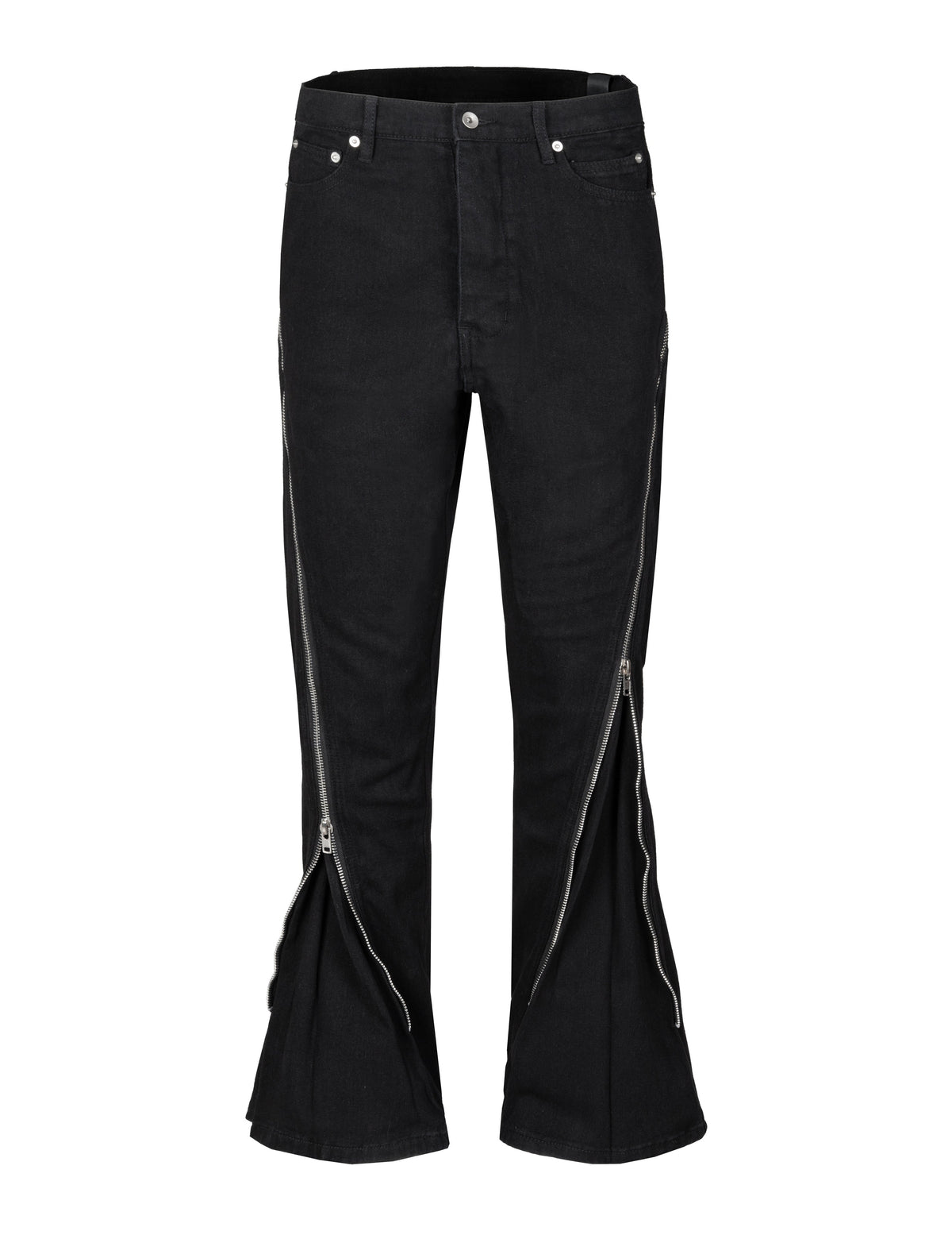 UNDEVELOPED DIAMOND ZIP FLARE DENIM - AVBL MRKT (1)