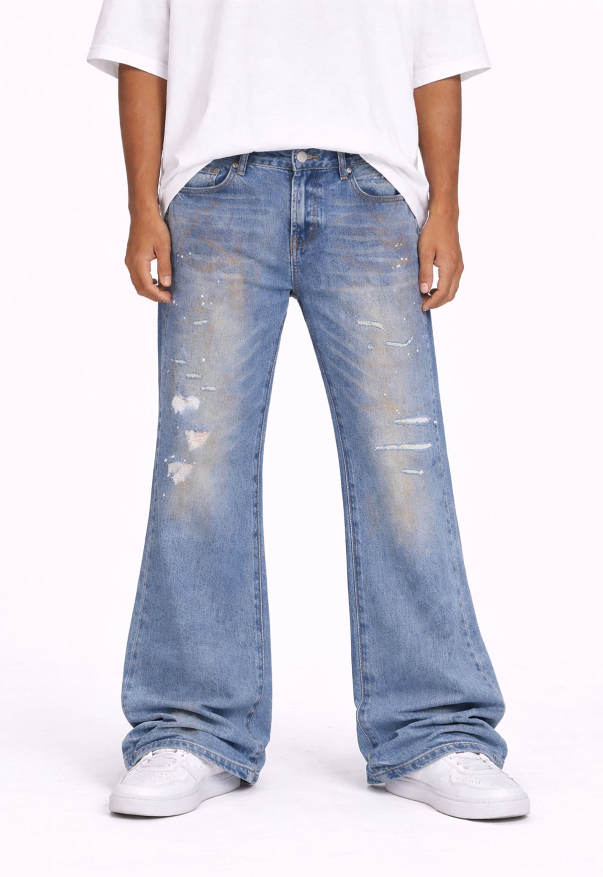 UNDEVELOPED DIRT FLARE DENIM - AVBL MRKT (2)