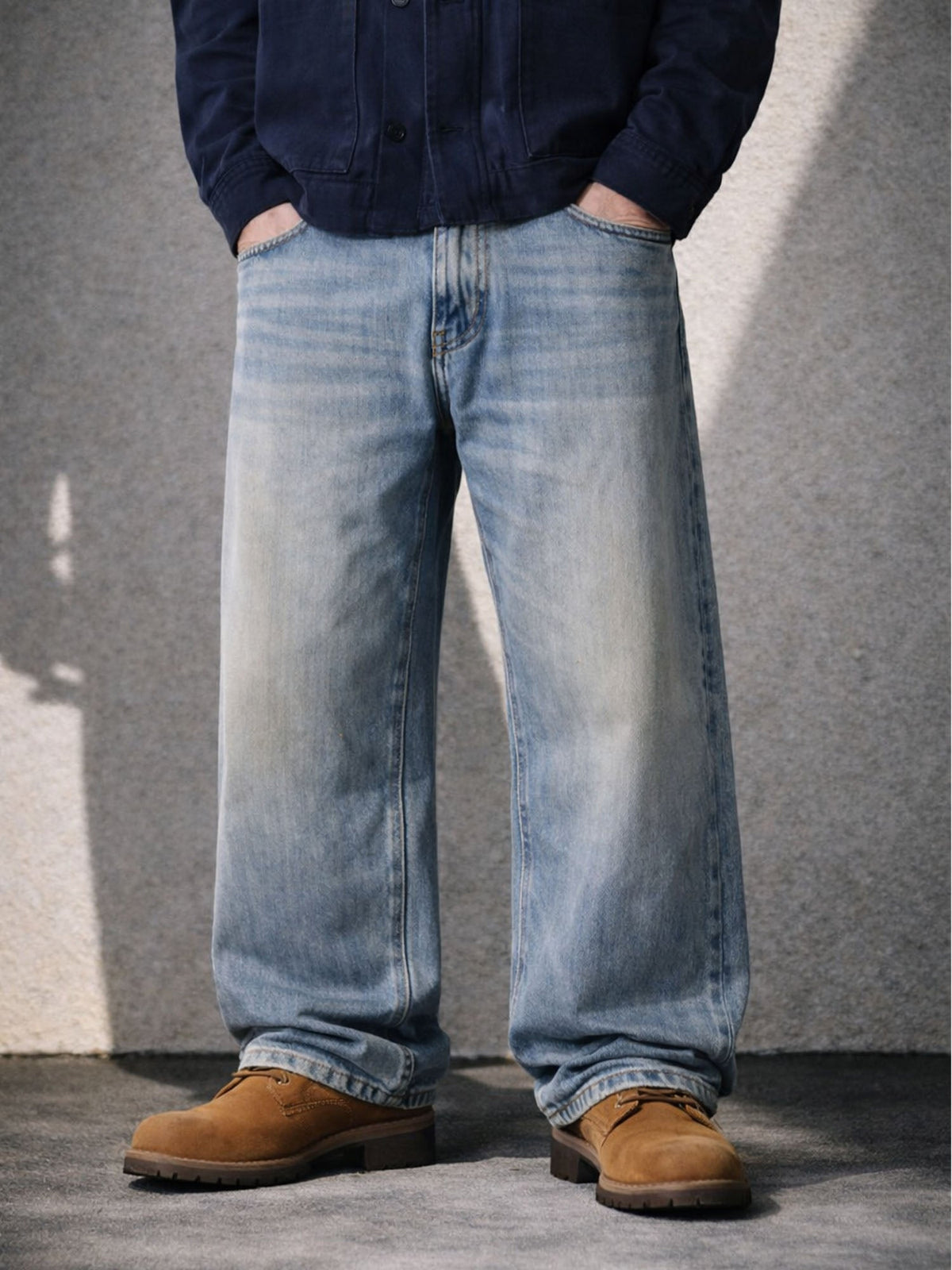 UNDEVELOPED DIRT WASH BAGGY DENIM - AVBL MRKT (2)