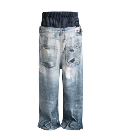UNDEVELOPED DISTRESSED BOXER DENIM - AVBL MRKT (2)