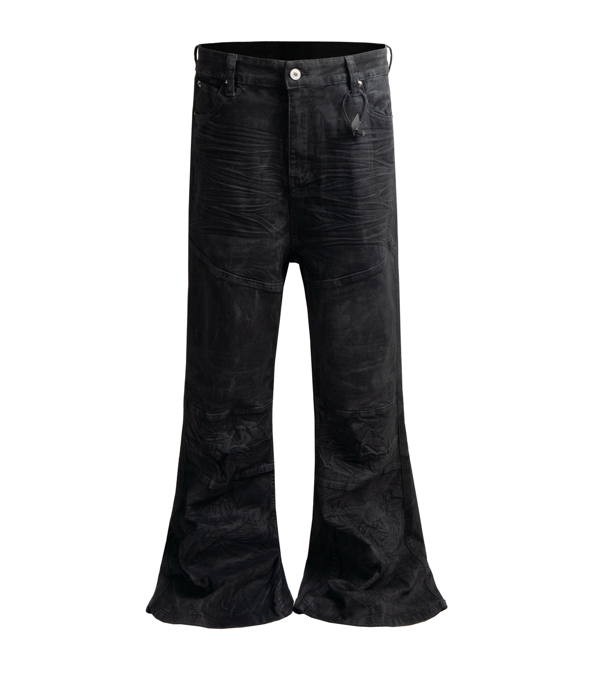 UNDEVELOPED DOUBLE KNEE FLARE DENIM - AVBL MRKT (1)