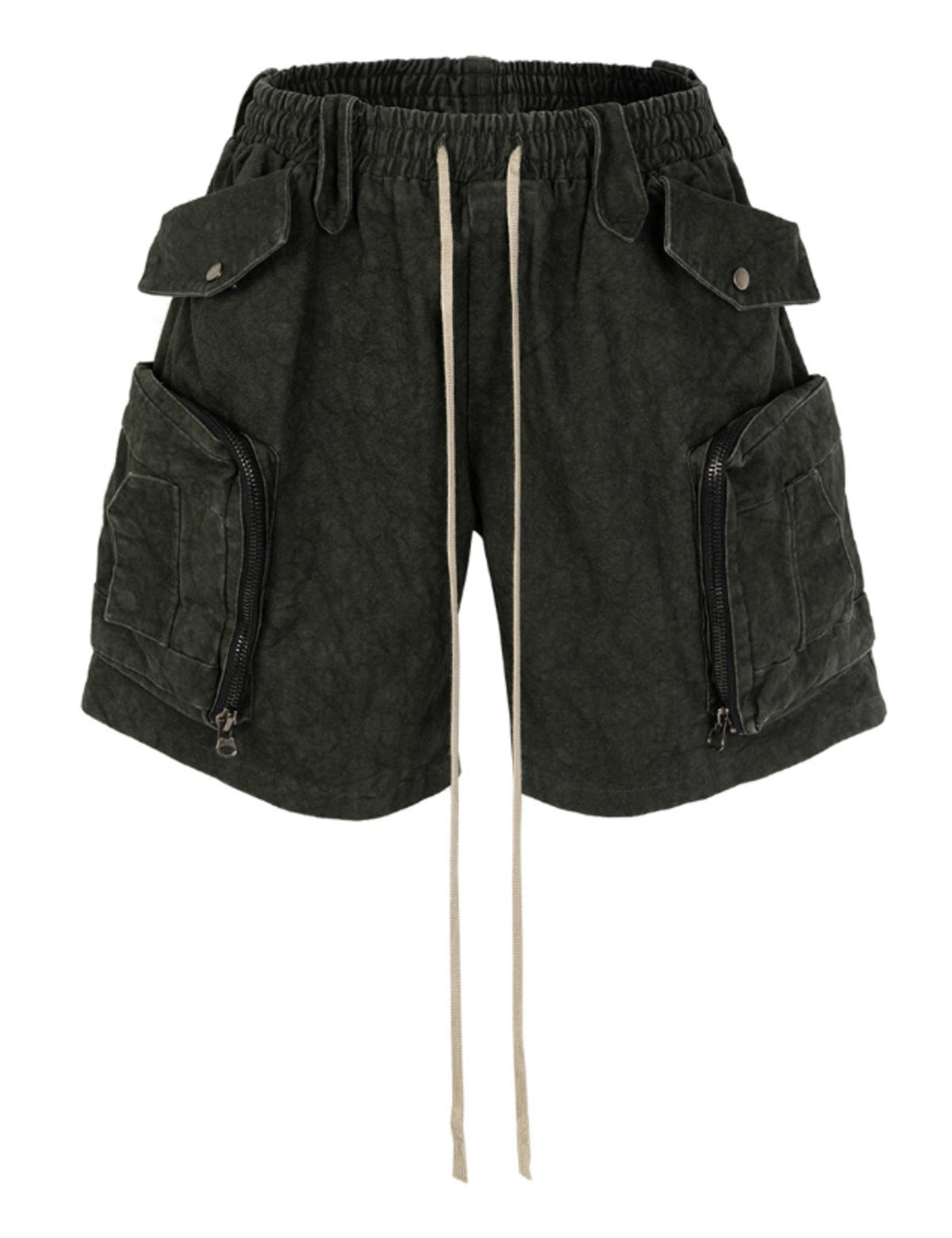 UNDEVELOPED DRAWSTRING JUMBO POCKET CARGO SHORTS - AVBL MRKT (1)