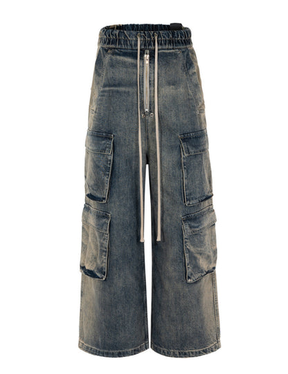 UNDEVELOPED FLOW DENIM CARGO PANTS - AVBL MRKT (1)