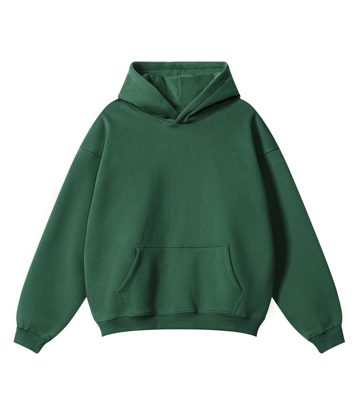 UNDEVELOPED FOREST GREEN HOODIE - AVBL MRKT (1)