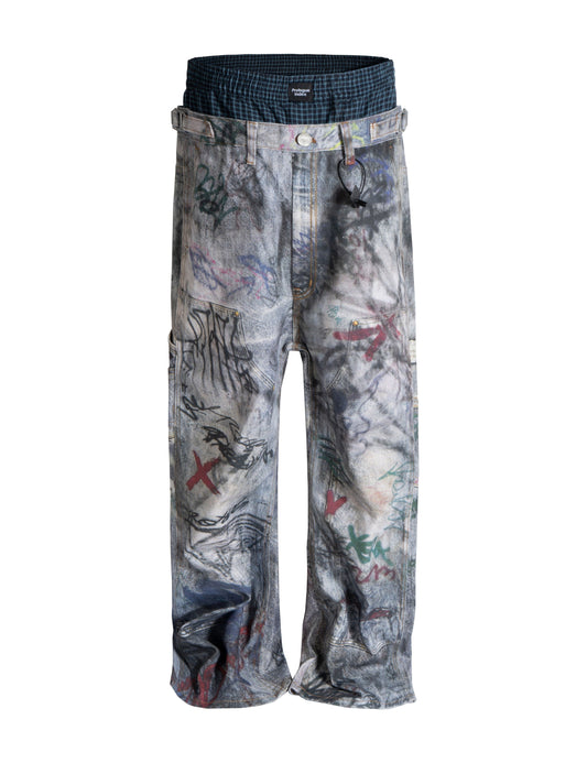 UNDEVELOPED GRAFFITI BOXER DENIM - AVBL MRKT (1)