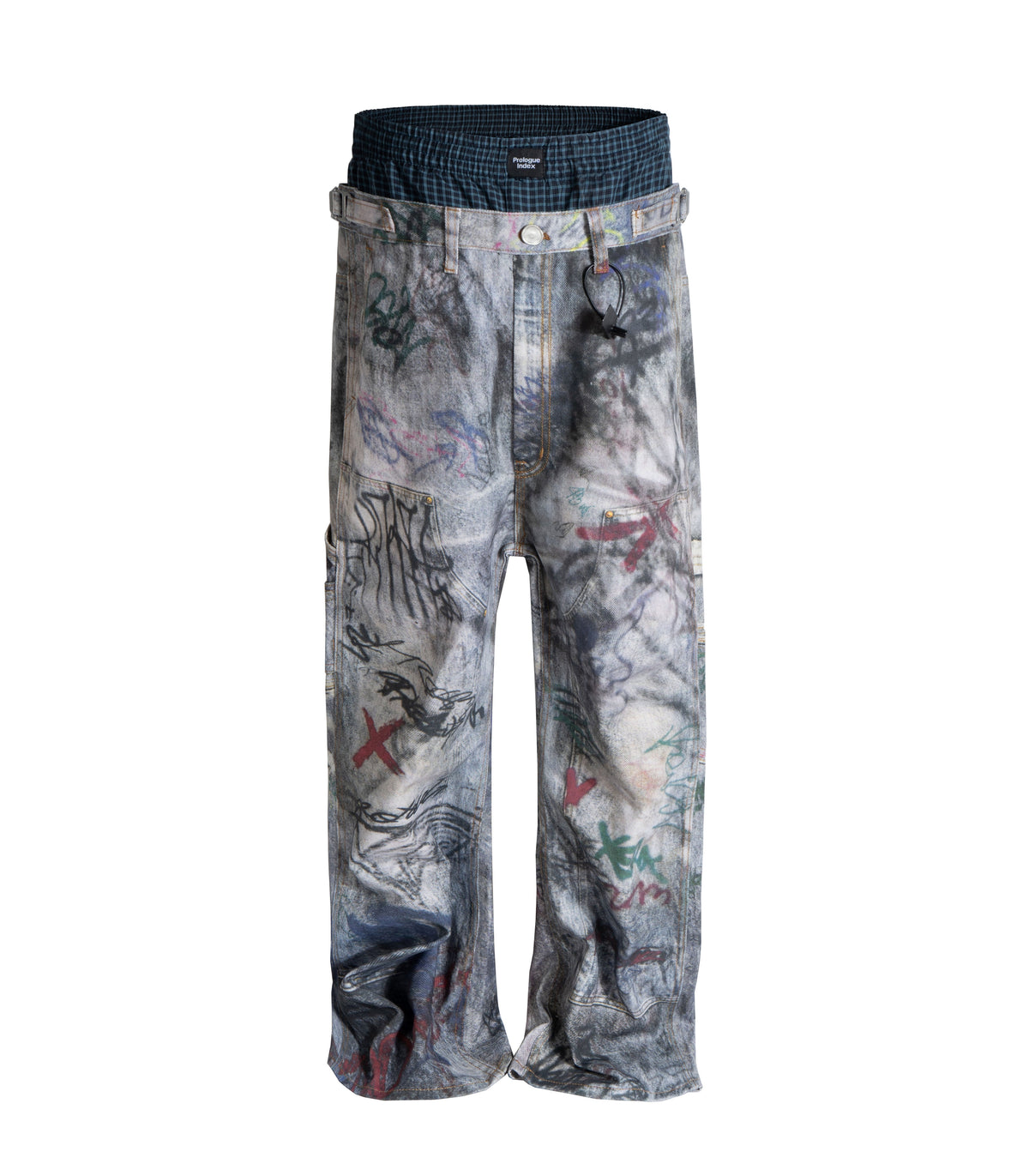 UNDEVELOPED GRAFFITI BOXER DENIM - AVBL MRKT (2)