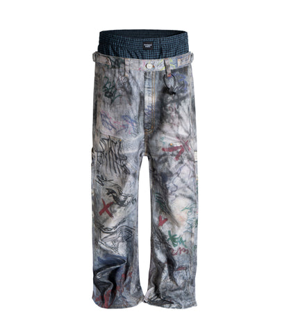 UNDEVELOPED GRAFFITI BOXER DENIM - AVBL MRKT (2)