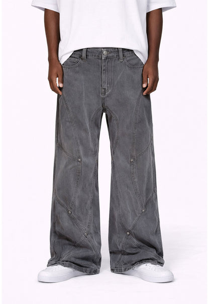 UNDEVELOPED GREY PANEL DENIM - AVBL MRKT (2)