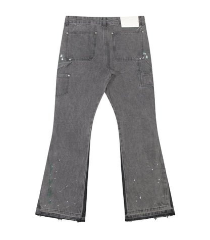 UNDEVELOPED GREY SPLIT PAINTERS DENIM - AVBL MRKT (3)