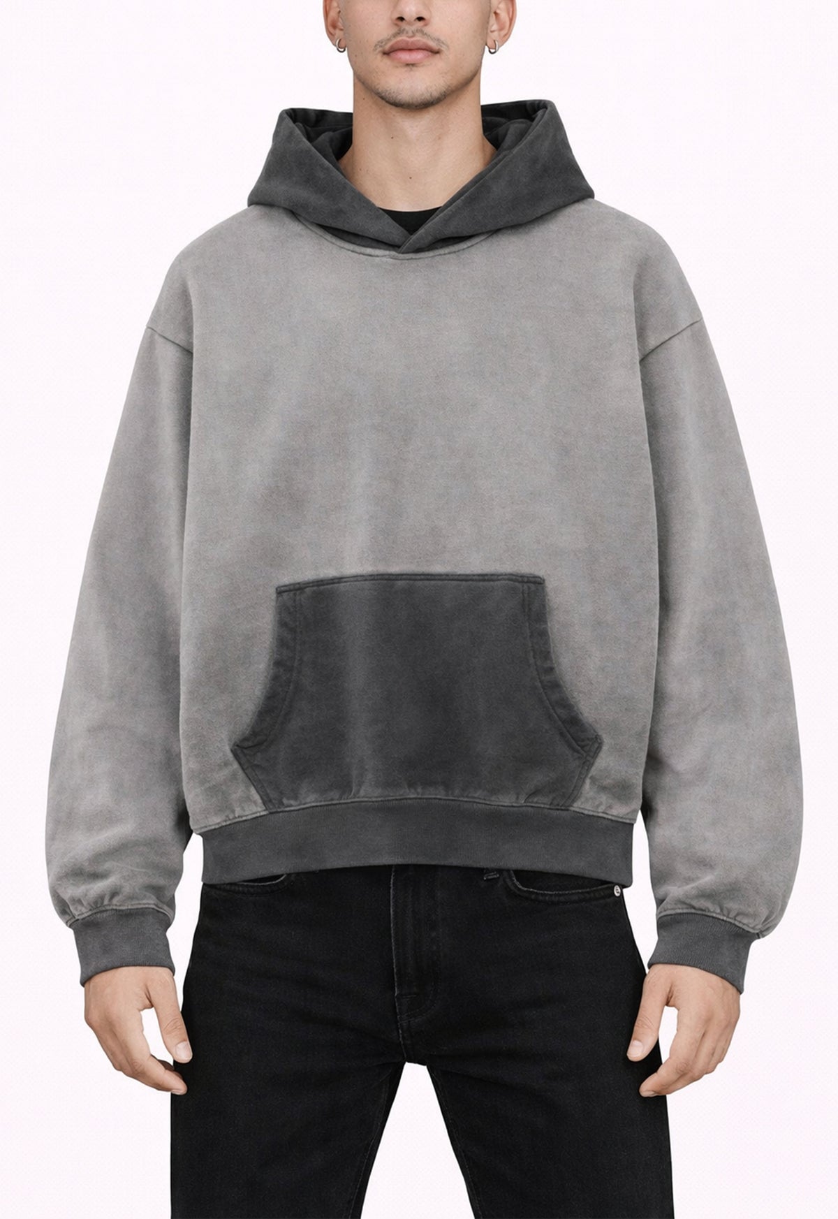 UNDEVELOPED GREY SUNFADE HOODIE - AVBL MRKT (2)