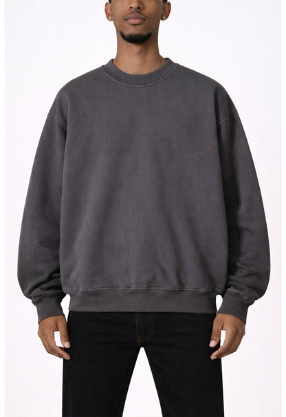 UNDEVELOPED GREY VINTAGE CREWNECK - AVBL MRKT (2)