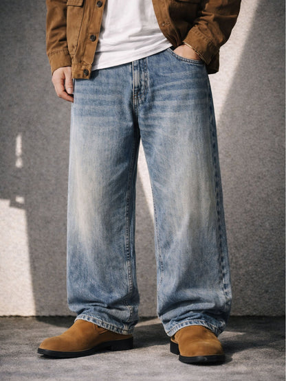 UNDEVELOPED INDIGO BAGGY DENIM - AVBL MRKT (2)
