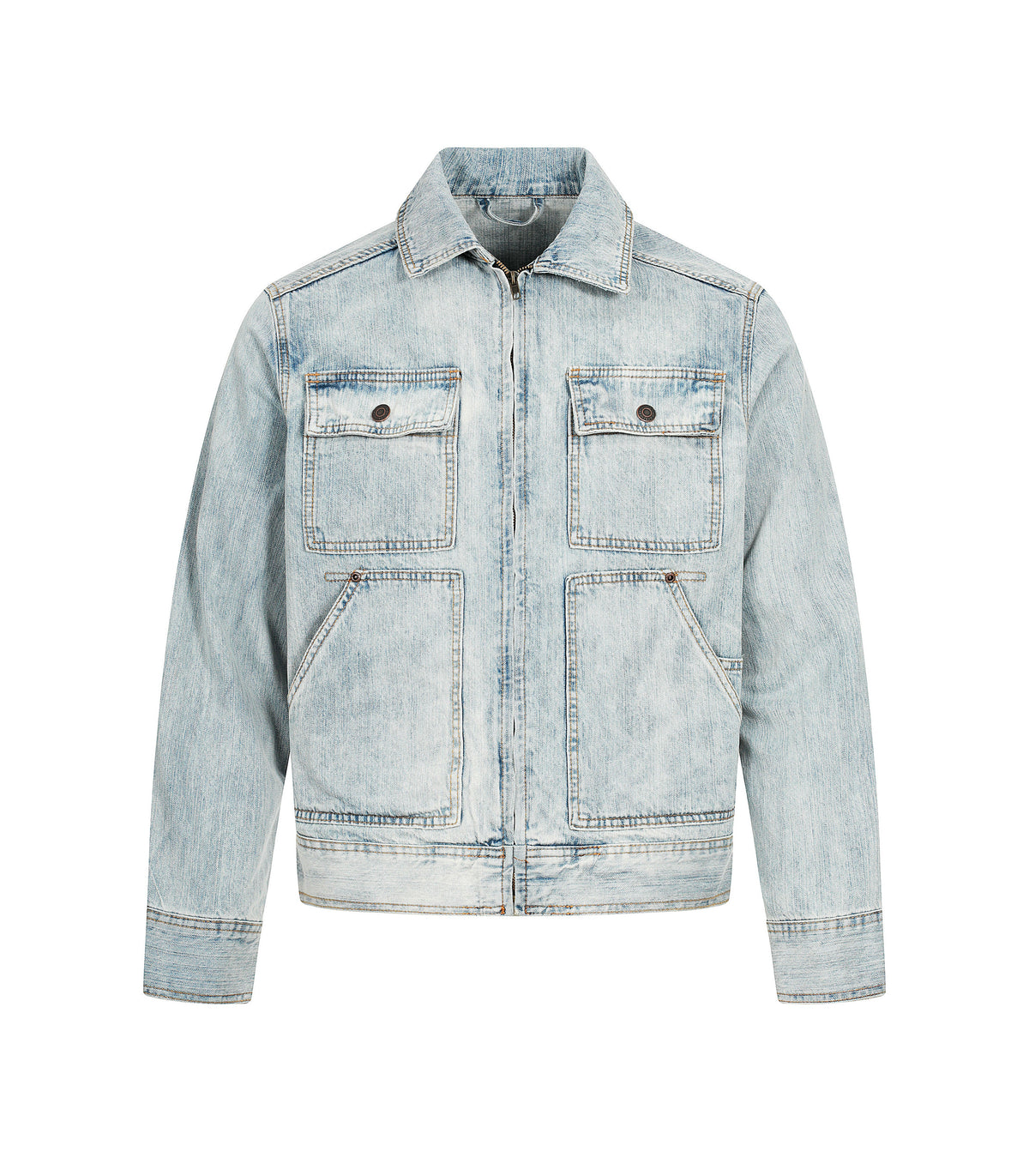 UNDEVELOPED LIGHT DENIM JACKET - AVBL MRKT (1)