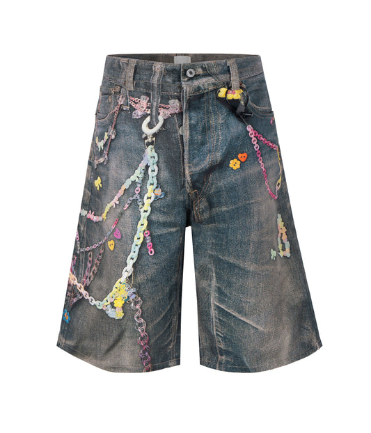 UNDEVELOPED LUCKY DENIM SHORTS - AVBL MRKT (1)