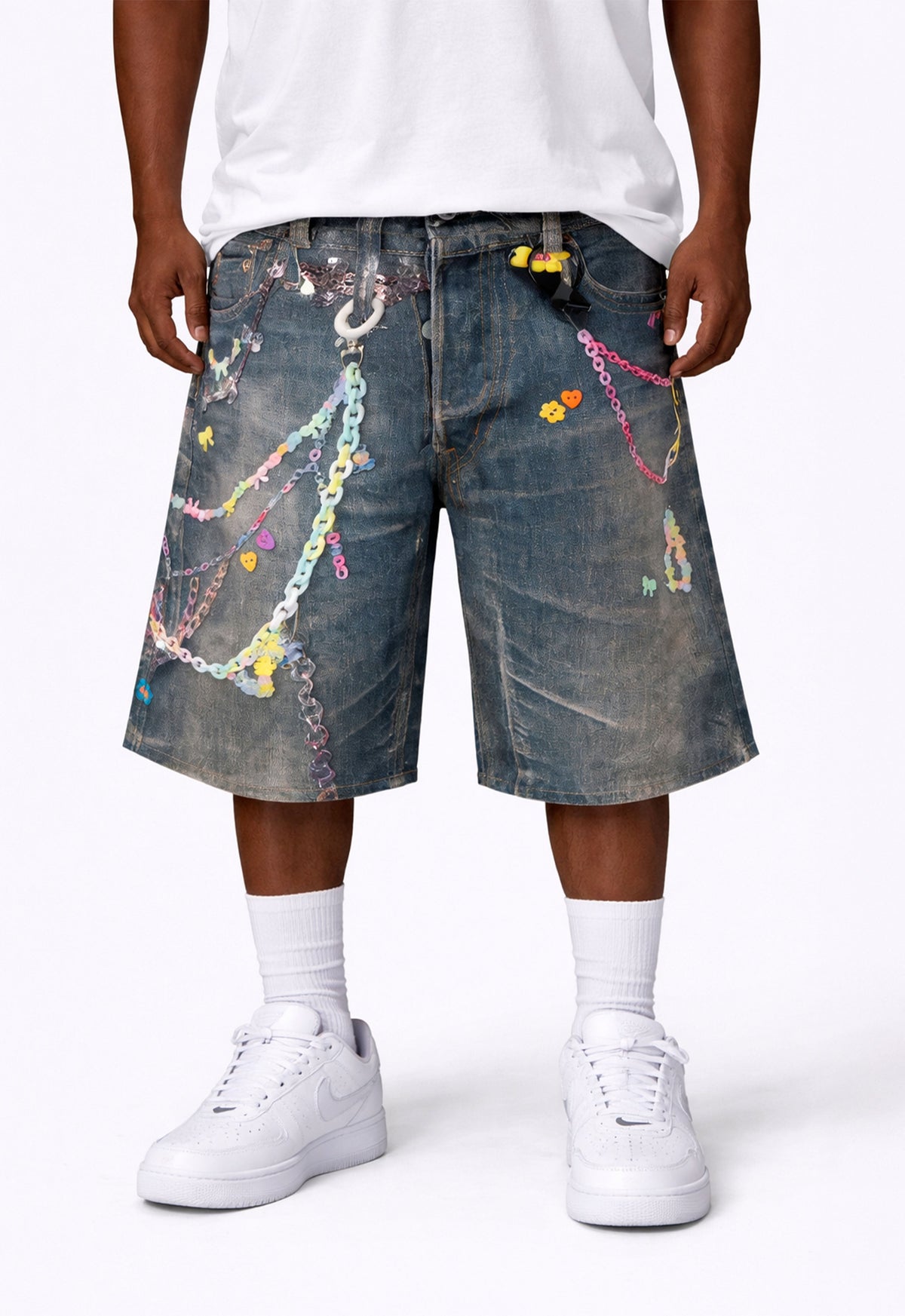 UNDEVELOPED LUCKY DENIM SHORTS - AVBL MRKT (2)