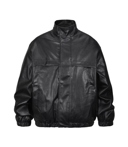 UNDEVELOPED MOTO LEATHER JACKET - AVBL MRKT (1)