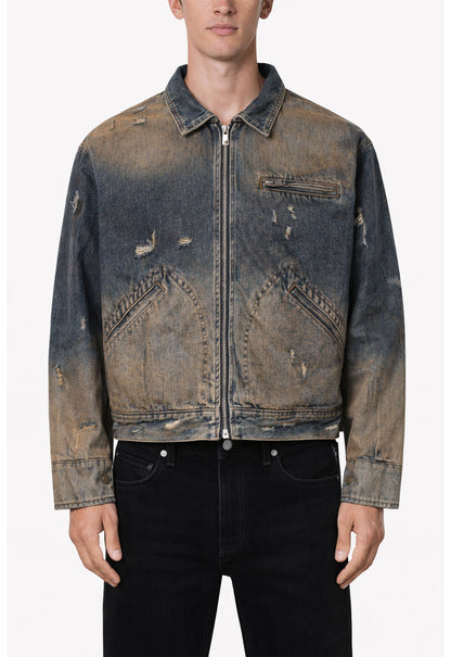 UNDEVELOPED MUD WAX DENIM JACKET - AVBL MRKT (2)