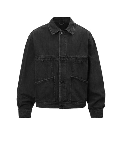 UNDEVELOPED MULTI-POCKET DENIM JACKET - AVBL MRKT (1)