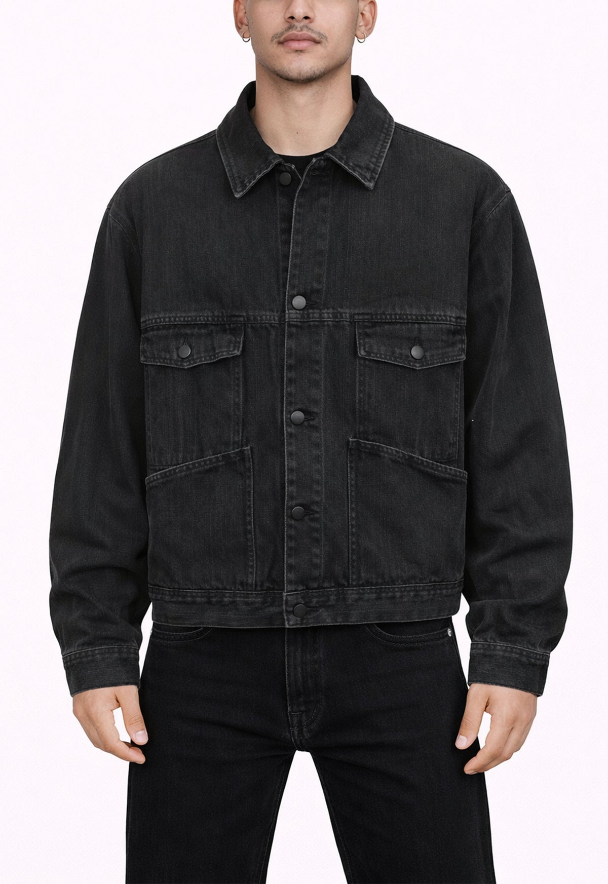 UNDEVELOPED MULTI-POCKET DENIM JACKET - AVBL MRKT (2)