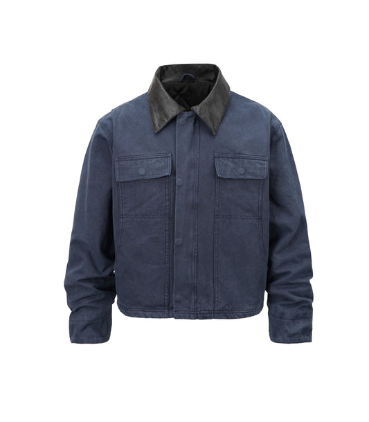 UNDEVELOPED NAVY WORK JACKET - AVBL MRKT (1)